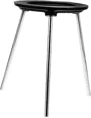 Alipis Tripod Stand for Laboratory Use Removable Cast Iron Burner Tripod for Chemical Experiments and Heat Resistant Experimental Equipment