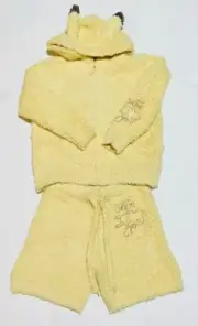 Gelato Pique Pokemon sleep Pikachu Parka & Shorts Set junior 130 size NEW JP