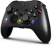 falafaso Switch Controller Pro, Wireless Switch Controller for Switch, Switch Lite and OLED, Switch Joystick with RGB lights, Programmable Buttons, Turbo Function, Gyro Axis and Dual Shock(Diamond)