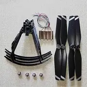 Fold Wing Engines Gears Rc Motor Propeller Blade Covers Etc Set, for SG900S SG900-S SG900 X192 X196 F196 Drone Propellers (Size : Navy Blue)
