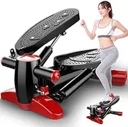 Mini Stepper,Portable Twist Stair Stepper for Exercise Machine with Resistance Band,Suitable for Office Household Gym I