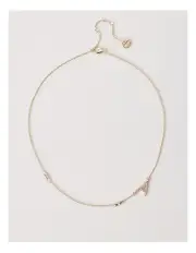 [Piper] Initial Necklace in Gold