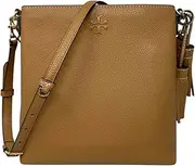 [Tory Burch] Women's 15630 Thea Swingpack Pebbled Leather Crossbody Shoulder Bag, (Tiramisu), Tiramisu, Crossbody