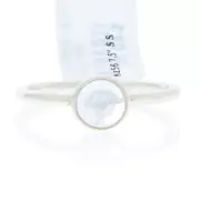 NEW Authentic Pandora Poetic Droplet Ring -Silver Solitaire 50 (US 5) 190983CZ