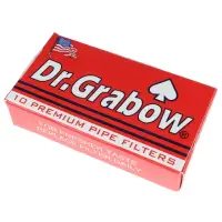 在飛比找momo購物網優惠-【Dr. Grabow】美國進口~煙斗用6mm濾心(10支入