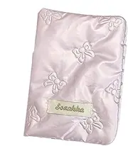 [jamgeery] Bow Passport Holder, PU Leather Passport Cover Passport Wallet Travel Organizer Holder Accessories for Boy and Girl, 11.5x14x2cm, Pink, Refer to description, Unisex