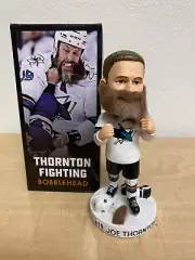 Joe Thornton San Jose Sharks Fighting Joe Hockey Bobblehead Special Event SGA