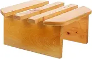ROMISBABA Wooden Step Stool for Adults Kids Stools for Bathroom Foldable Foot Bath