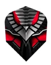 5 New Sets Harrows Avanti Standard Dart Flights – Ships W/ Tracking - Red