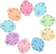 DRESSOOS Interactive Math Learning 9pcs Multiplication Division Kids' Sensory Toys Party Favor Present for Children