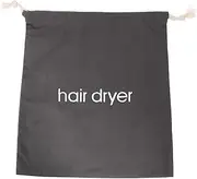 Elegant Canvas Hair Dryer Storage Bag Drawstring Design for Easy Access Dust- for Clean Storage