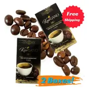 2 Boxes Gano Excel Ganocafe Ganolicious 3 In 1 Ganoderma Halal Coffee @30 Sachet