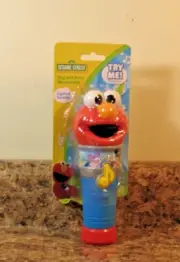 Sesame Street Sing With Elmo Microphone Lights & Sounds NEW