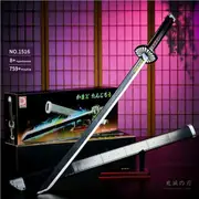 Demon 1516 Slayer Sword Tanjirou Kamado's Nichirin Building Set with Scabbard & Stand Compatible with LEGO Collectible