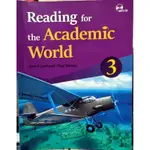 READING FOR THE ACADEMIC WORLD 3大學用原文書