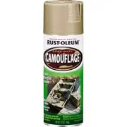 Rust-Oleum Camo Enamel Paint, Sand - 340g