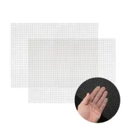 2pcs 5 Mesh Hardware Cloth, 16.5x11.8" Fine Wire Mesh Rust-proof Sheet