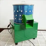 LHQYA Heavy-Duty Feather Plucking Machine, 80W Small Stainless Steel Feather Plucking Machine, for Sparrows or Newly Hatched Chicks and Ducks(Weight: 0.5kg)