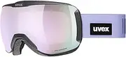[uvex] downhill 2100 CV ski & snowboard goggles, contrast enhancing anti-fog OTG with UV protection for women men & youth, black SL/lavender-green