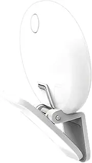 ISTOVO Mobile Phone Fill Flash Lens Light Lamp Clip Three Stop Dimming Mini Durable Practical 10 LED Selfie Ring Beauty,White