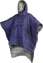 Outdoor Wearable Cloak Sleeping Bag Portable Warming Sleeping Bag Light-Weight Cotton Sleeping Bag for Winter Camping Travel Hiking