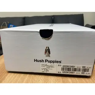 Hush Puppies 舒適針織休閒男鞋-黑色