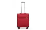 Tosca So-Lite 54cm/48L Suitcase Luggage Travel Carry On Trolley Case Red