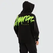 [Americain] Idol Relaxed Hoodie Jet Black