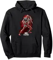 [Marvel] Legends Series Deadpool Action Pose Portrait Pullover Hoodie