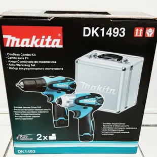 MAKITA 牧田 DK1493 雙機組 10.8V TD090D 衝擊起子機 HP330D 震動電鑽 起子機 電鑽 【璟元五金】