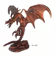 Dragon ~ Dragon Figurine ~ Dragon Statue ~ Fantasy ~ Magic ~ Metal ~ Collectable