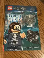 HARRY POTTER SIRIUS BLACK LEGO MINI FIG FIGURE ACTIVITY PUZZLE MAZE BOOK SET