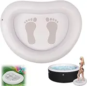 Inflatable Pool Foot Bath Basin, Foot Wash Basin for Ground Swimming Pool, Swimming Pool Clean Foot, Home Spa Treatment (1 Piece)