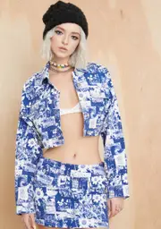 [Current Mood] Blissed Out Crop Jacket