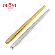 Luxury Metal Eyebrow Embroidery Pen Gold Silver PMU Tattoo Needle Rod Permanent