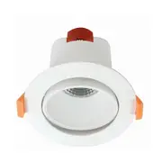 Comet Round Recessed LED Downlight 9W White Aluminium 3 CCT - COMET08