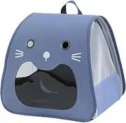 Cat Backpack Carrier, Portable Pet Carrier, Foldable Cat Carrier, Pet Travel Backpack, Breathable Puppy Carrier, Cat Travel Bag, Portable Pet Backpack, Foldable Pet Bag