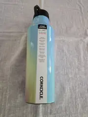 Corkcicle Unicorn Magic Sport Canteen Insulated Water Bottle Leak proof