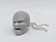 3d Printed FISTS OF IRON Head 1:10 7" LEGENDS COMIC MULTIVERSE