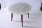 36" White Agate Round Table Top / Agate Coffee Home Office Decor