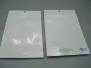 Loud Lock Mylar Zipper Bags White/Clear….1000 Count