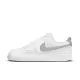 【NIKE 耐吉】Court Vision Low 休閒鞋 女鞋 白 銀 灰 小白鞋(CD5434-111)