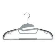 Simplify 8 Pack Ultimate Hanger in Light Grey