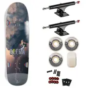 Opera Premium Skateboard with Ace Trucks, Triclops Wheels - 9.125" Cloudy