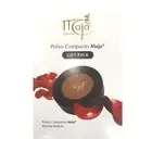 Maja Matte Pressed Powder with Mirror & Kabuki Brush, Color: Translucid
