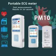 USA Contec PM10 Handheld ECG Monitor Smart EKG Machine EKG Recorder APP Analysis