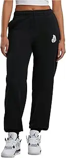 [Miss Tee] Wildest Dreams Women's Fluffy Sweatpants, Black, S