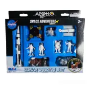 NASA Apollo 11 50th Anniversary Moon Lunar Landing 9pc. Playset Daron Trading