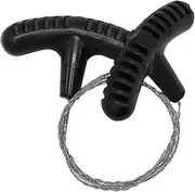 Stainless Steel Wire Saw Scroll - Hand Pocket Serrated Cutting Cable for Gear Hunting Hiking Tree Cutting Lippsy