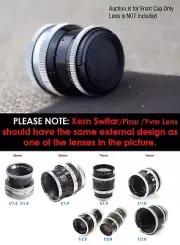 Front Cap FOR Kern Paillard Switar Pizar Yvar 16mm 25mm 26mm 75mm c-mount lens